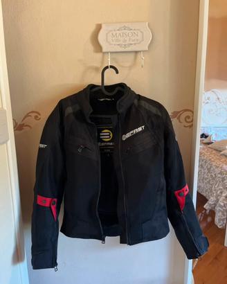 Giacca da moto da donna con imbottitura rimovibile