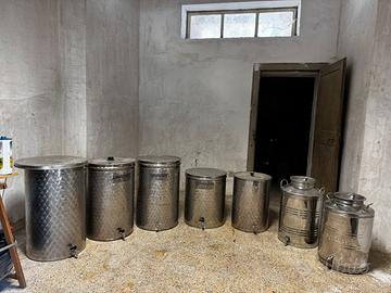 Fusti serbatoi alimentari varie misure (50-110l)