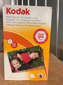 KODAK STAMPANTE G600 KIT CARTA E NASTRO 100 STAMPE