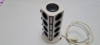 Multipresa a torre Safemore 15 prese Schuko + 2USB