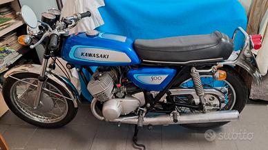 KAWASAKI 500 H1A TARGATO MILANO CONSERVATO