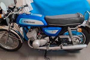 KAWASAKI 500 H1A TARGATO MILANO CONSERVATO