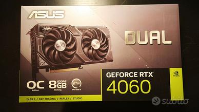 Scheda grafica Asus NVIDIA 4060  Dual OC 8GB GPU