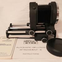 Soffietto e obiettivo macro per Zenza Bronica ETR 