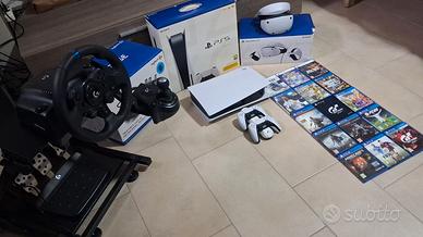 Set PS5-VR2-Volante-Giochi