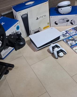 Set PS5-VR2-Volante-Giochi