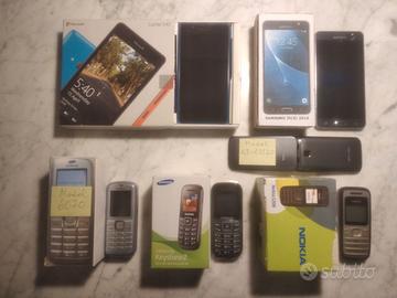 6 telefonini vintage, per collezionisti o anziani