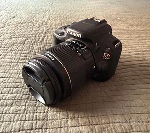 Canon EOS 100D + Kit completo