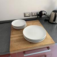 Piatto, bianco, 26cm e 20cm 12 pezzi IKEA