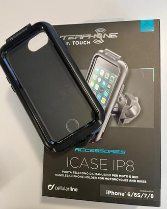 Cover telefono moto/bici Case iPhone 6/6S/7/8