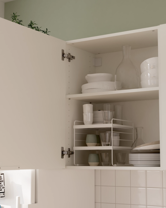 Pensile DELINIA ELEKI bianco di 60 cm (4 unita)