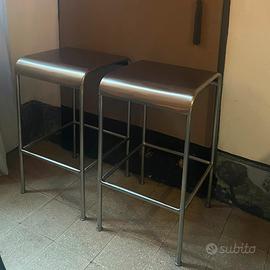 zara home SGABELLO ALTO IN ACCIAIO INOX