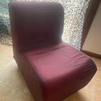 Coppia divani tipo discoteca