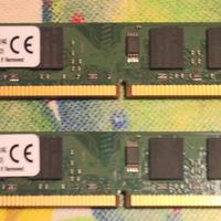 2 x 2gb DDR2 800 non ecc 240 pin KINGSTON
