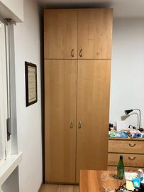 Armadio tinta rovere