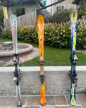 Set 3 paia di Sci (Salomon, K2)