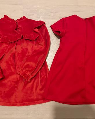 Vestitini Rossi Bimba