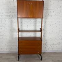 Libreria in teak anni '60 di AV