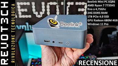 Beelink Mini PC EQR6, AMD Ryzen 7 7735HS