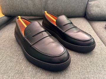 Mocassino Tod's Winter Gommino nero tg 5