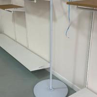 Appendi abiti rotante da esposizione bianco