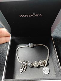 Bracciale pandora con charm