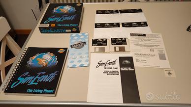  SimEarth The Living Planet PC big box  1990 Maxis