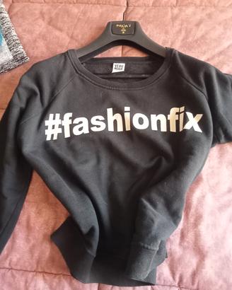 felpa Nera vero moda tg M