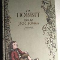 lo hobbit di Tolkien,  illustrato da catlin
