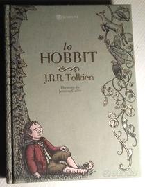 lo hobbit di Tolkien,  illustrato da catlin