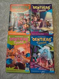 4 libri Collana Dentiere Spaziali 