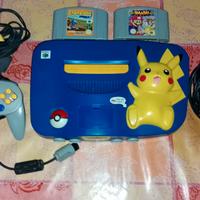 Nintendo 64 Pokemon Edition completo e funzionante