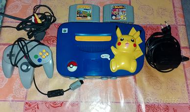 Nintendo 64 Pokemon Edition completo e funzionante