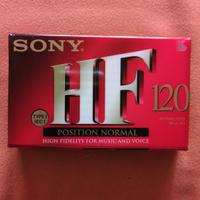Musicassetta nuova Sony HF 120