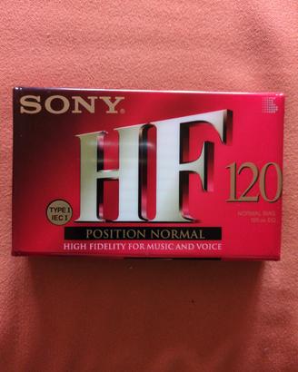 Musicassetta nuova Sony HF 120