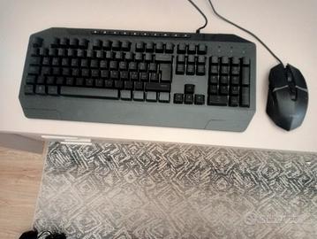 KIT MOUSE E TASTIERA DA GAMING GX TRUST