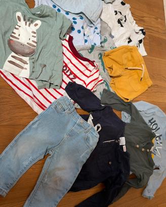 Maxi Lotto Abbigliamento Bambino 9-18 mesi
