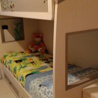 Letto a castello + 2 materassi