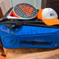 Set zaino + racchetta padel