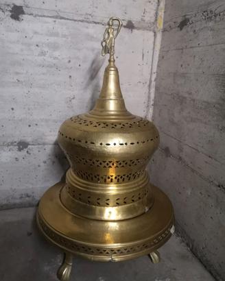 BRACIERE ANTICO OTTONE/RAME,FINE XIX SECOLO A 333€