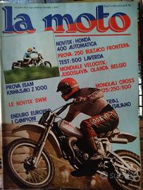 Rivista LA MOTO numero 8 anno 1977