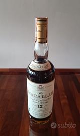 Whisky Macallan 12 anni degli anni '80