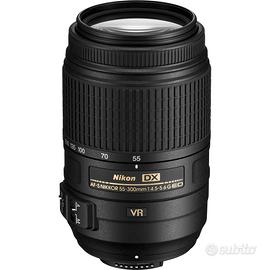 Nikon teleobiettivo 55-300 VR