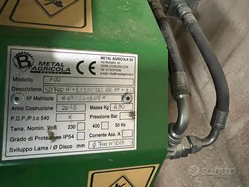 Sega circolare con nastro