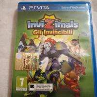 gioco PS vita invizimals gli invincibili 