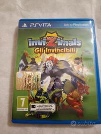 gioco PS vita invizimals gli invincibili 