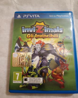 gioco PS vita invizimals gli invincibili 