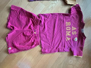 Completino t-shirt e pantaloncino Roma