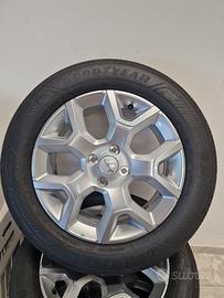 CERCHI E GOMME DA 17 ORIGINALI JEEP AVENGER