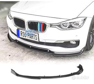 SPOILER LABBRO ANTERIORE BMW F30 F31 NERO LUCIDO